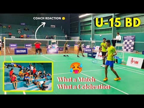 U-15 BOY'S DOUBLES 🥵 - SEMIFINALS | TAMILNADU STATE SUB-JUNIOR BADMINTON RANKING TOURNAMENT 2023