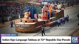 Indian Sign Language Tableau at 72nd Republic Day Parade