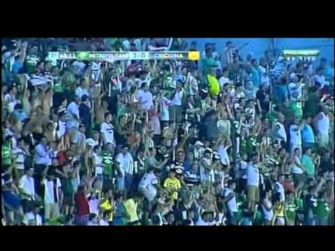 Gols da Liderança - Metropolitano 3 X 0 Criciúma