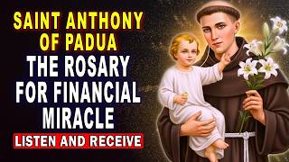 💖PRAY THIS URGENT ST ANTHONY CHAPLET FOR A MIRACLE IN YOUR FINANCES TODAY 🙏