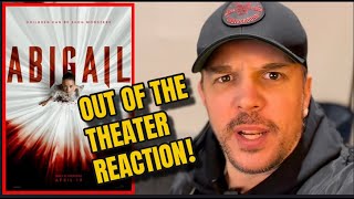 Abigail Out Of The Theater Reaction!
