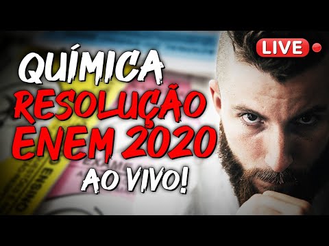 RESOLUÇÃO ENEM 2020 AO VIVO