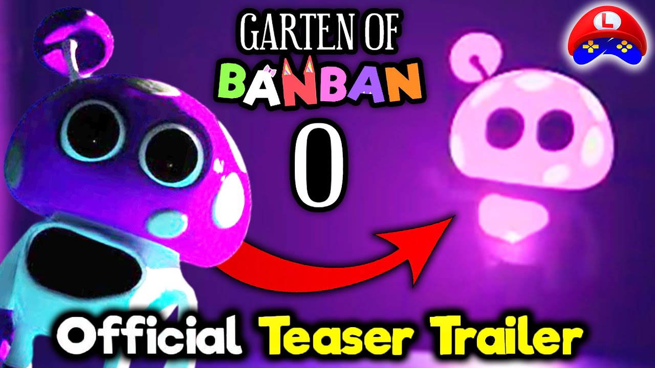 Garten of Banban 0 - ALL HIDDEN SECRETS of the NEW OFFICIAL TEASER TRAILER (Truffletoot) 🍄