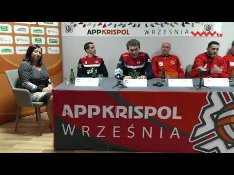 #Aktualności - APP Krispol Września - ZAKSA Kędzierzyn Koźle - konferencja prasowa