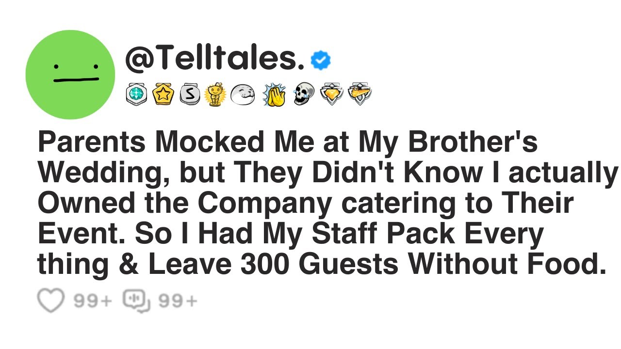 Parents Mocked Me at My Brother's Wedding, but They Didn't Know I actually Owned the Company...