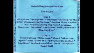 David Olney and Forrest Rose, August 1st 95, set 1