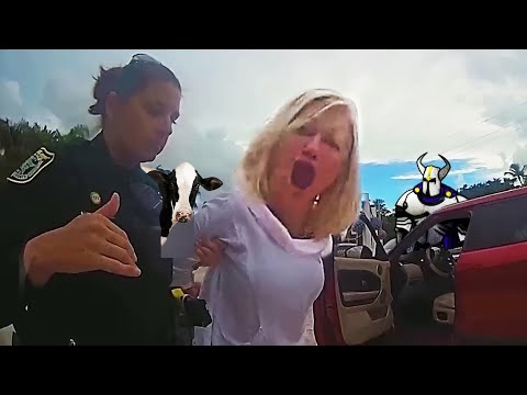 Wobbly Drunk Driver Fakes Seizure and Goes Full Racist Part 1-2