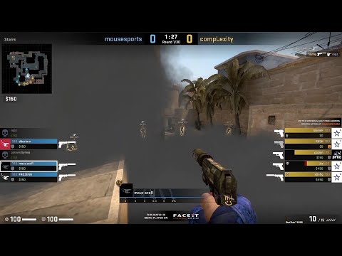 YOU LOSE YOU OUT!!  Mousesports vs Complexity  CSGO  Flashpoint 3   HIGHLIGHTS !!!