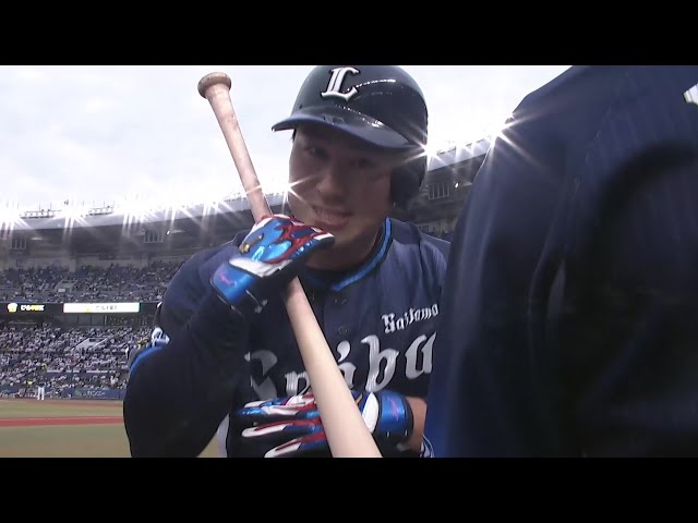 【1回表】いきなり先制!! ライオンズ・渡部聖弥 レフトスタンドへの第3号ソロホームラン!! 2025年5月23日 千葉ロッテマリーンズ 対 埼玉西武ライオンズ