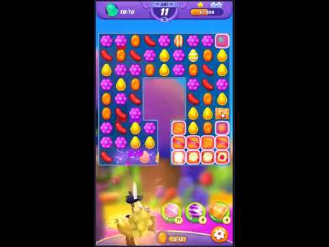 Candy Crush Friends Saga Level 367 - NO BOOSTERS 👩‍👧‍👦 | SKILLGAMING ✔️