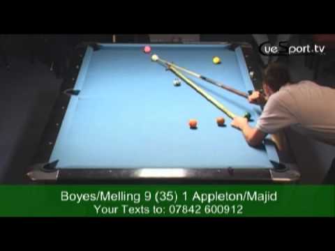 Darren Appleton/Imran Majid v Karl Boyes/Chris Melling - 10-Ball - 2 of 15