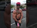 Muscle worship shopping parking flex