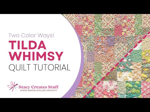 Elegant & Easy Quilts You Can Finish in a Day (with Tilda Fabrics)