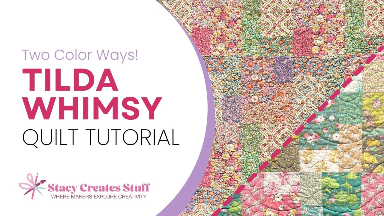 Elegant & Easy Quilts You Can Finish in a Day (with Tilda Fabrics)