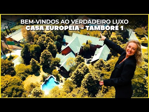 Casa de arquitetura assinada por Sidônio Porto no Tamboré 1