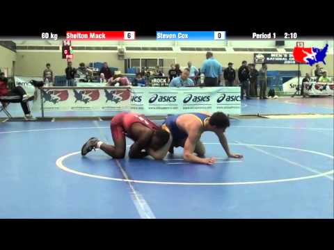 Shelton Mack vs. Steven Cox at 2013 ASICS University Nationals - FS