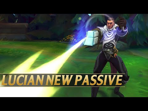LUCIAN NEW PASSIVE EFFECT - League of Legends