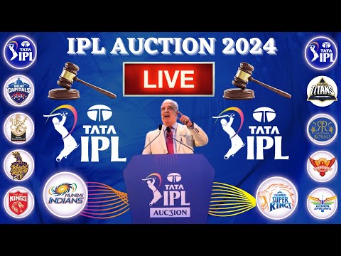 🔴Tata IPL Player Auction Live Streaming | IPL 2024 Auction Live | IPL Player Auction 2024 Live #ipl