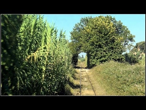 Driver's View... Train Ancient Olympia - Katakolo (1882 - 83 line construction) Part 1/3 - [362]