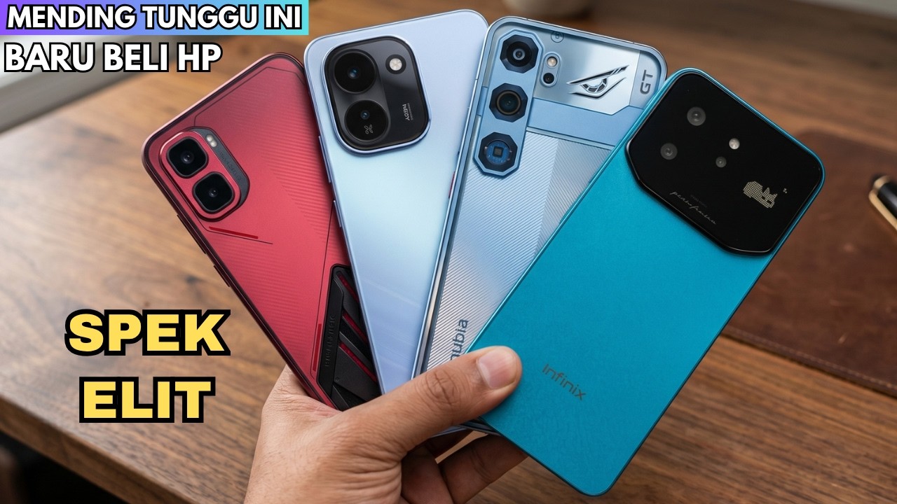 ASLI MENDING TUNGGU INI‼️9020mAh, RAM 12/512GB - HP TERBARU YANG AKAN RILIS DI INDONESIA