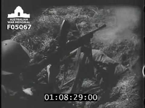 The light machine gun [Bren gun]