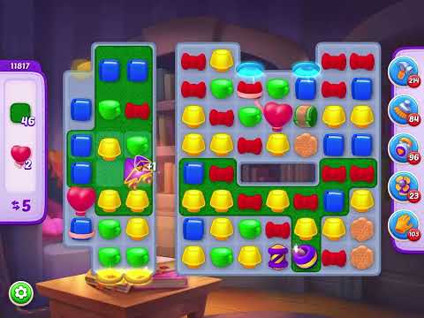 Homescapes level 11817 hard no booster