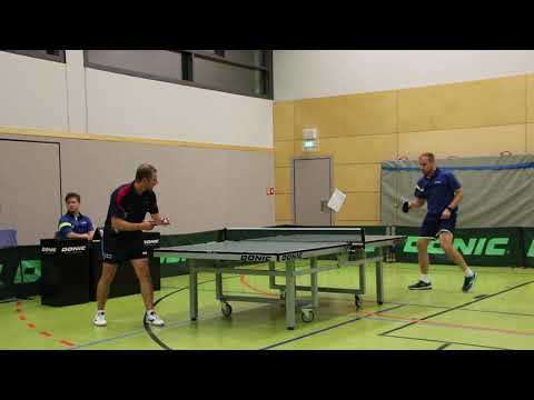 : Schreitz (2217 TTR) vs Tuzhylin (TTR 2177) Satz 2 - TuS Hornau vs TV Nauheim - Hessenliga 21/22