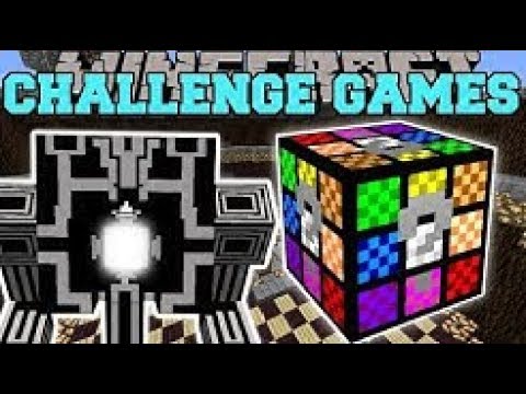 PopularMMOs Pat And Jen  Minecraft: ROBO GUNNER CHALLENGE GAMES - Lucky Block Mod - Modded Mini-Game