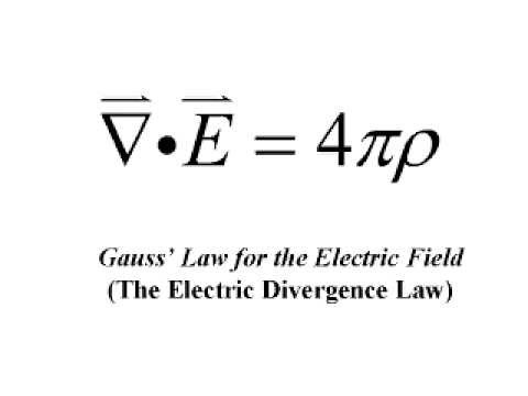 Maxwell's Equations: Gauss's Law