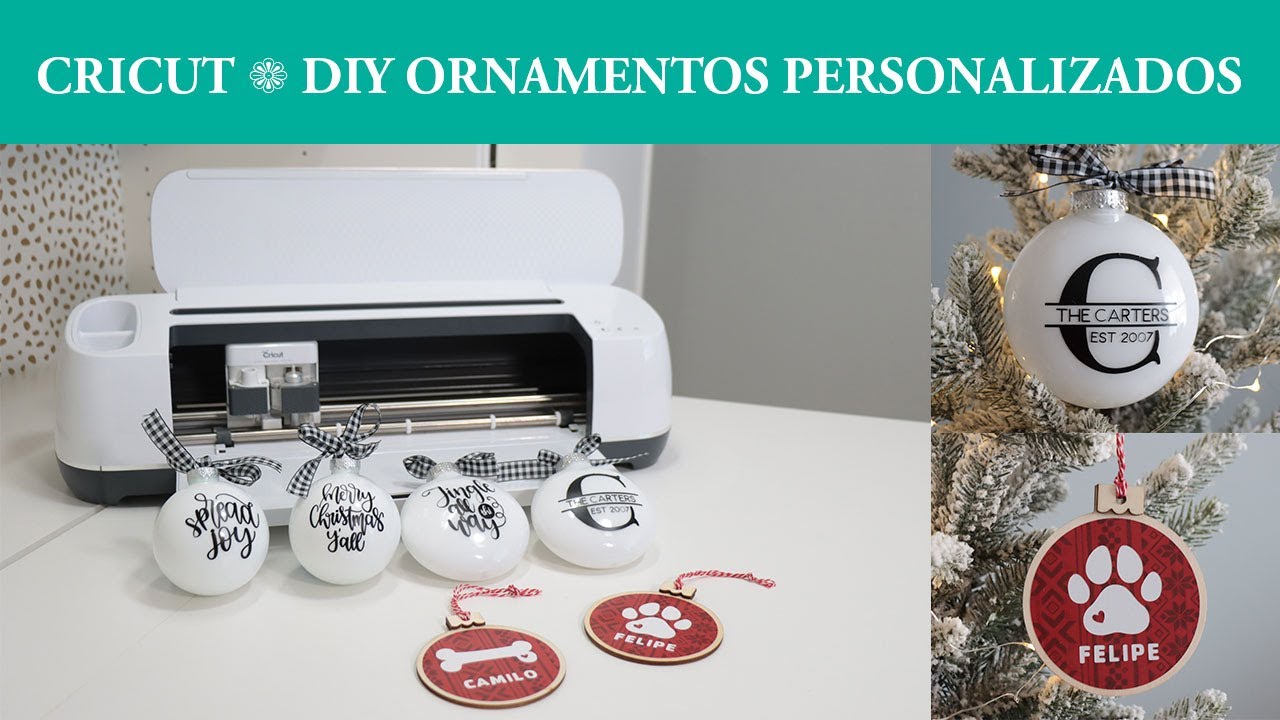 Watch Cricut - DIY Ornamentos Navideños Personzalizados Now Cricut - DIY Ornamentos Navideños Personzalizados