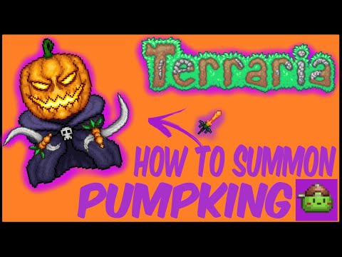 How To Summon The Pumpking In Terraria | Terraria 1.4.4.9