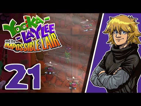 Let's Play Live Yooka Laylee and the Impossible Lair [German][Blind][#21] - Im Auftrieb!