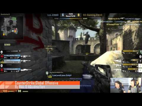 LowLandLions vs SD-Gaming - CSGO - upper bracket final game 1 - eSportsFestival