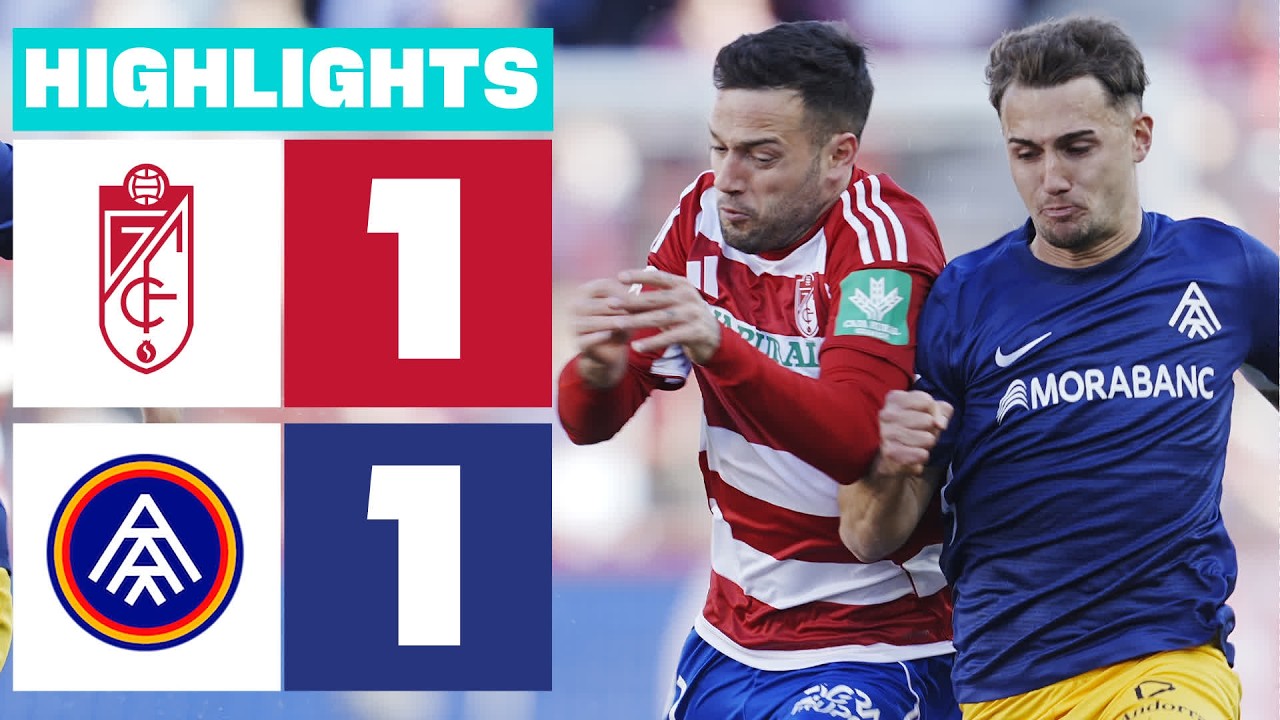 Granada vs Andorra Highlights
