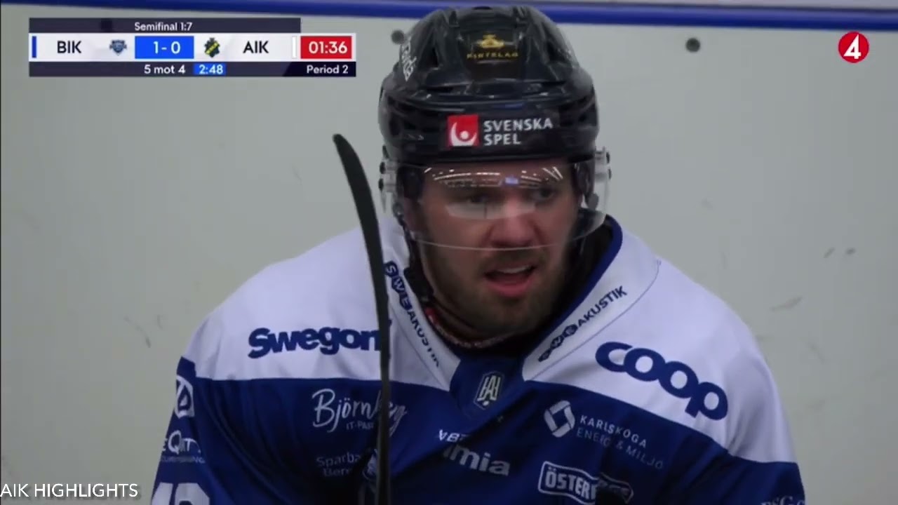 BIK Karlskoga - AIK | Hockeyallsvenskan 2024/25 Semifinal 1:7