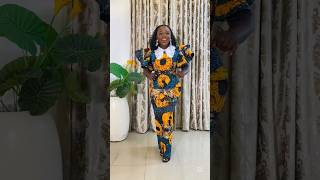 ANKARA CHURCH DRESS #zamakalefashion #latestafricaprint #africanfashion #africanfashion