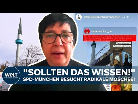 Video Thumbnail: MÜNCHEN: SPD feiert Fastenbrechen "Ein großer Fauxpas!" Moschee von Verfassungsschutz beobachtet!