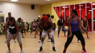 ZUMBA dance to MAKE IT SHAKE by Machel Montano feat. Bust Rhymes, Olivia, &amp; Fat Man Scoop