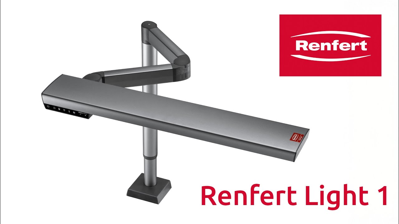 Vidéo qualité de lumière Renfert LIGHT 1