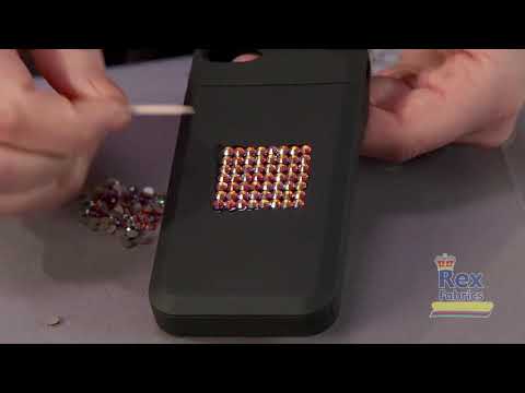 Episode 2 Gluing with SWAROVSKI ELEMENTS