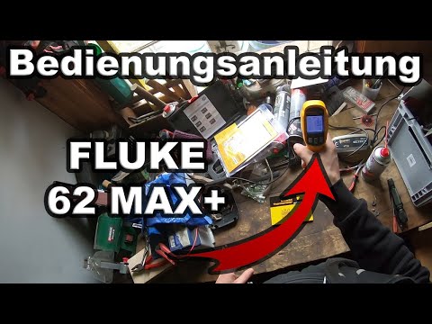 User manual for Fluke Infrared Thermometer 62 MAX+