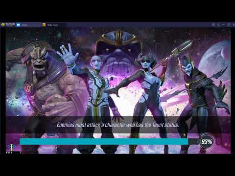 Marvel Strike Force Ultimus 7 (Difficulty 4) - Strange things