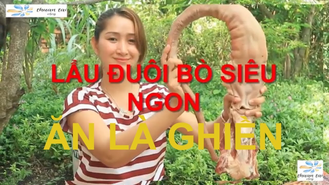 Nấu Lẩu đuôi Bò