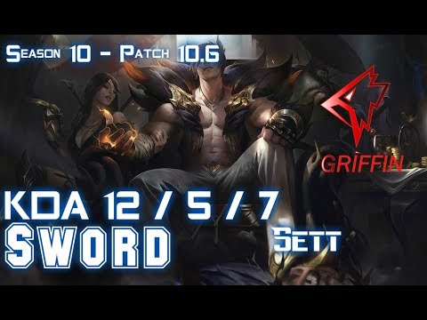 GRF Sword SETT vs GAREN Top - Patch 10.6 KR Ranked