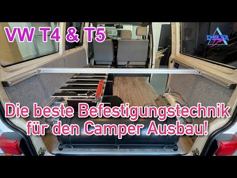 VW T4, T5 | The best fastening technology on the body for camper conversion