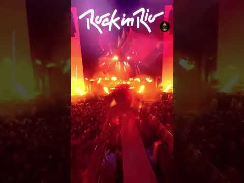 Calvin Harris encerrou o Palco Mundo no domingo (06), e transformou a Cidade do Rock em pista dança