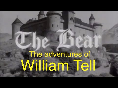 THE ADVENTURES OF WILLIAM TELL.  The bear.  Swashbuckling.  Switzerland. IMG 6770