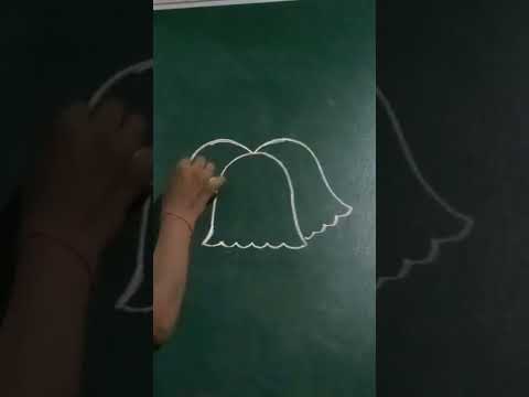 Hibiscus flowers drawing.#shorts