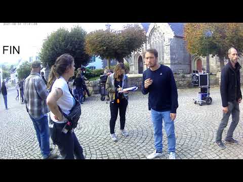 L'équipe du film de Mélanie Auffret... et Léon des Etisses !