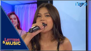 Maris Racal - Abot Langit (NET25 Letters and Music)